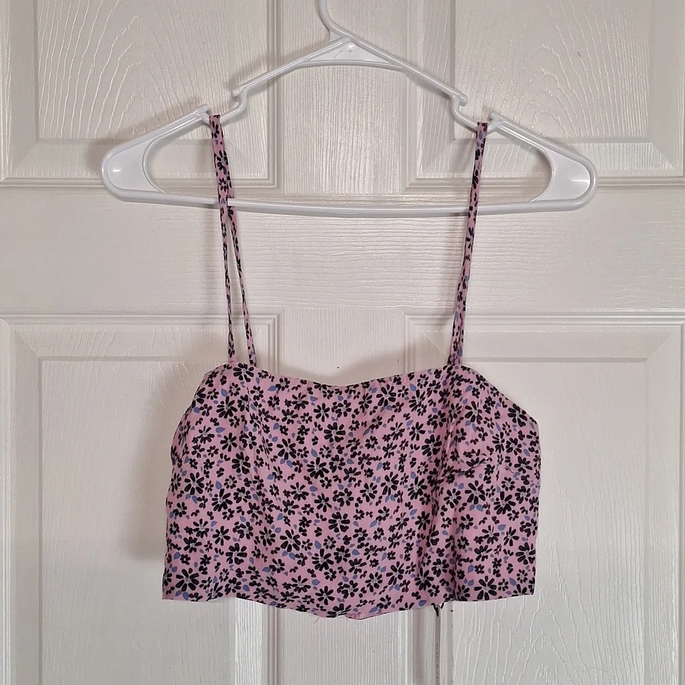 Olivaceous Crop Top Women Small New